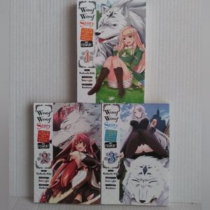 Woof Woof Story: Set of English manga Books volumes 1 to 3